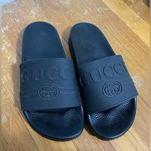 Gucci black Slides